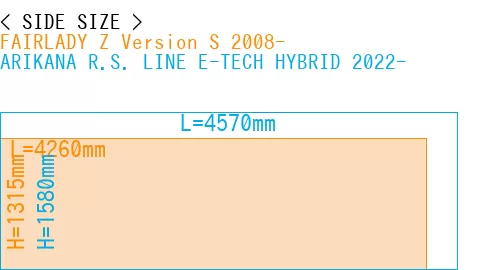 #FAIRLADY Z Version S 2008- + ARIKANA R.S. LINE E-TECH HYBRID 2022-